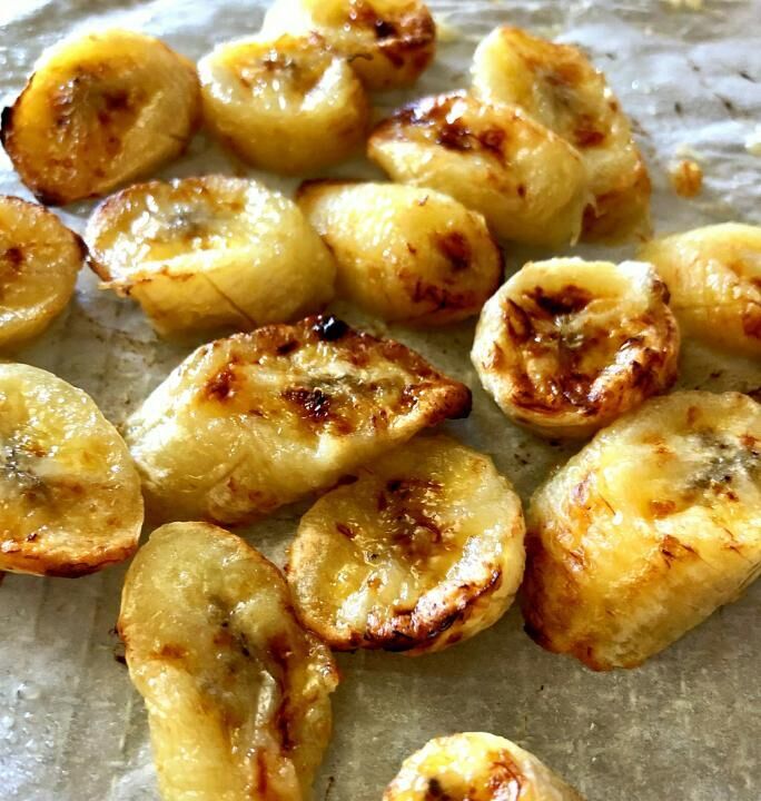 Air Fryer Roasted Bananas